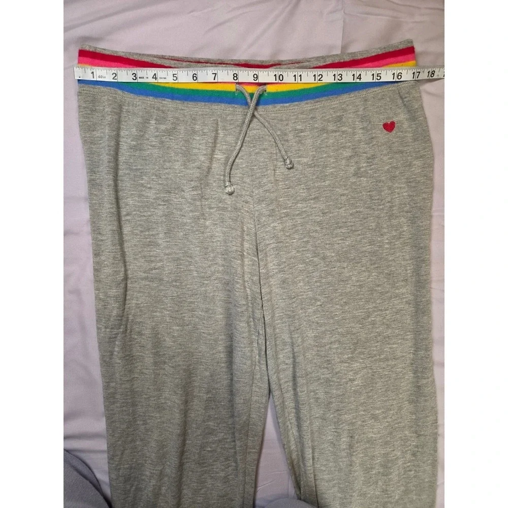 p.j. salvage Rainbow Grey PJ Pants L Soft Casual Relax Comfortable Sleep Lounge‎